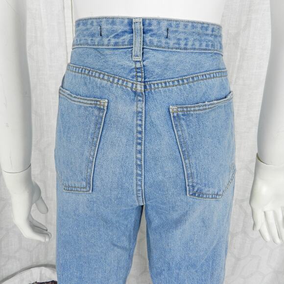 Lovers + Friends Diego High Rise Jeans Size 31 Light Wash Denim Skinny Cropped - Picture 6 of 12